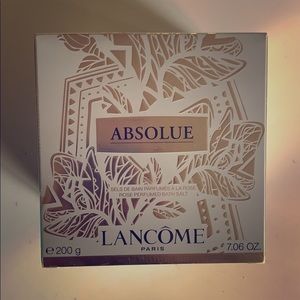 Lancome absolue rose bath salt